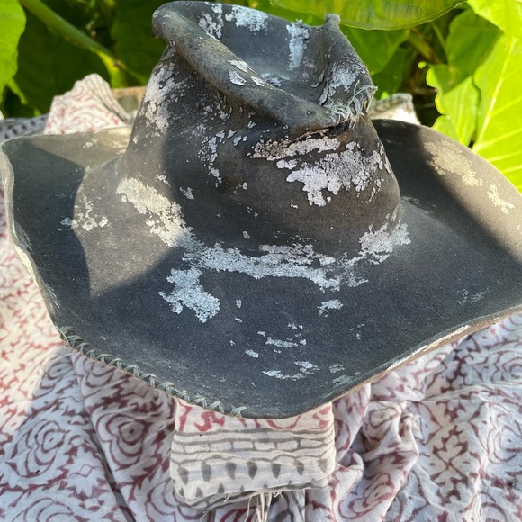 Ooak artist made deconstructed western hat - Picture 4 of 11